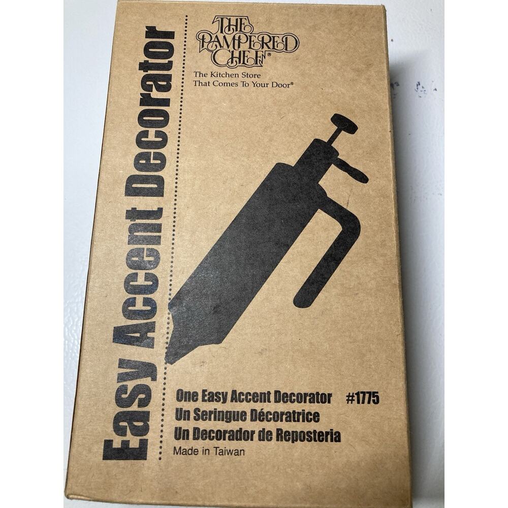 Pampered Chef Easy Accent Decorator Pre-owned # 1775